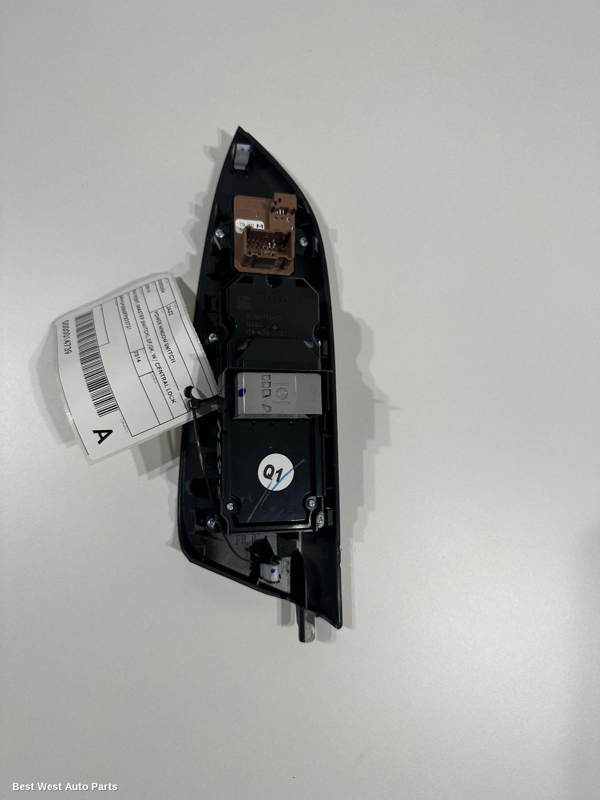 2014 HONDA JAZZ Pwr Dr Wind Switch