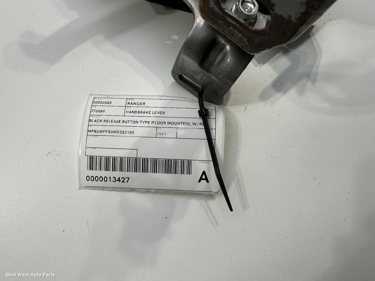 2021 FORD RANGER Handbrake Lever