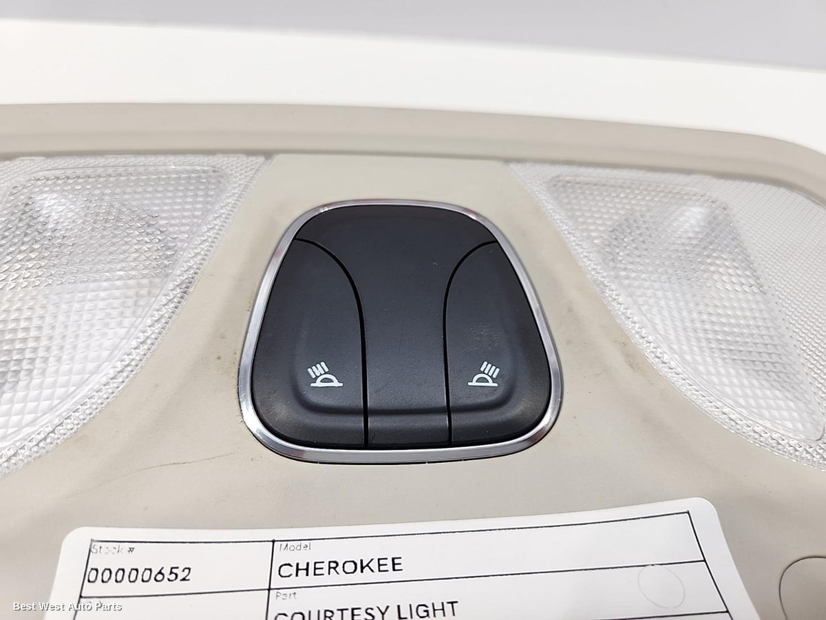 2014 JEEP CHEROKEE Courtesy Light