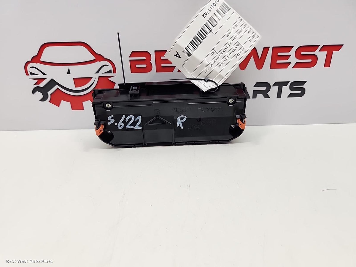 2022 TOYOTA KLUGER Heater/Ac Controls