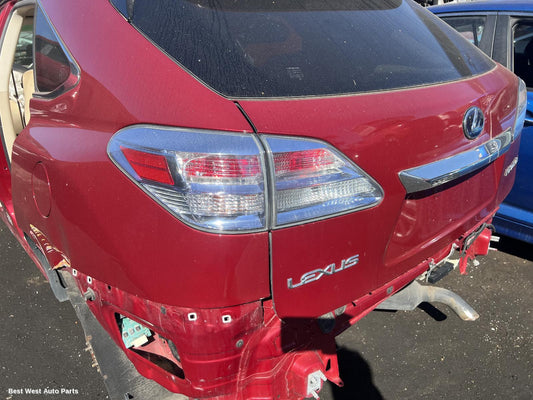 2010 LEXUS RX SERIES Left Taillight