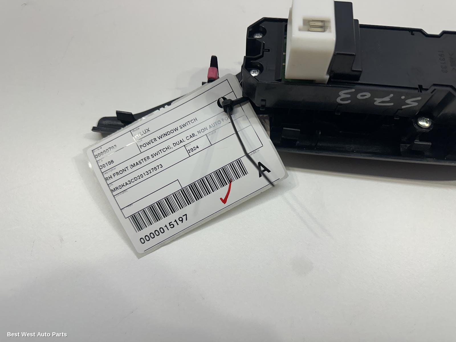 2024 TOYOTA HILUX Pwr Dr Wind Switch