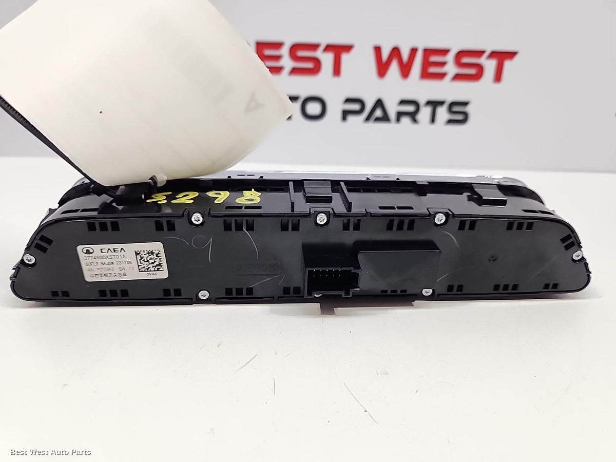 2022 HAVAL JOLION Heater/Ac Controls