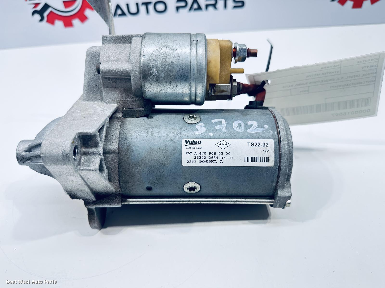 2024 NISSAN NAVARA Starter