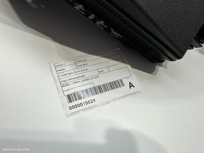 2022 TOYOTA COROLLA Fuse Box