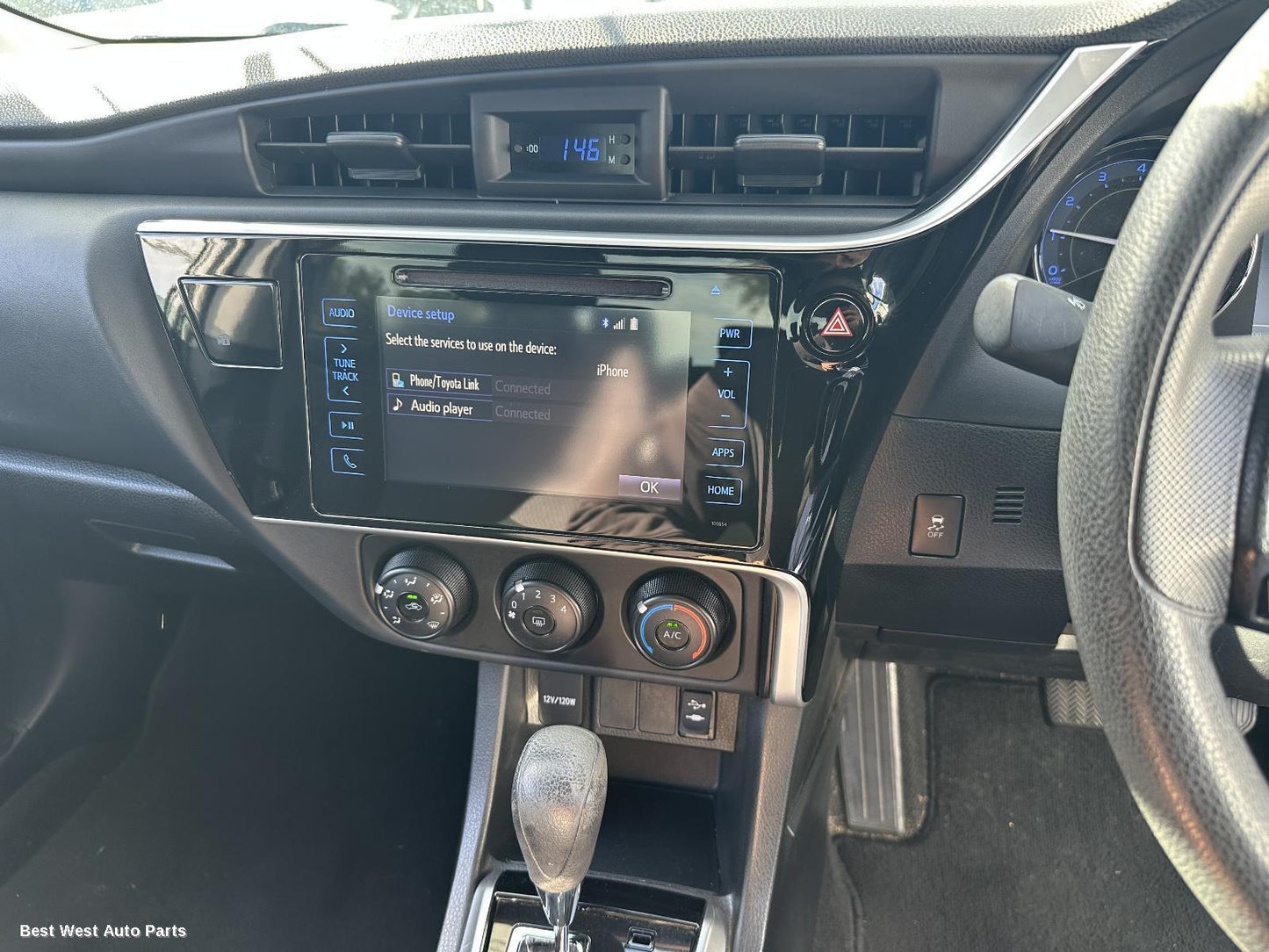 2017 TOYOTA COROLLA Radio/Cd/Dvd/Sat/Tv