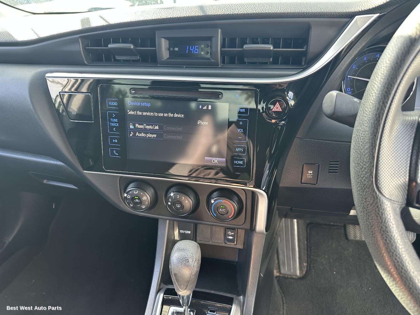 2017 TOYOTA COROLLA Radio/Cd/Dvd/Sat/Tv