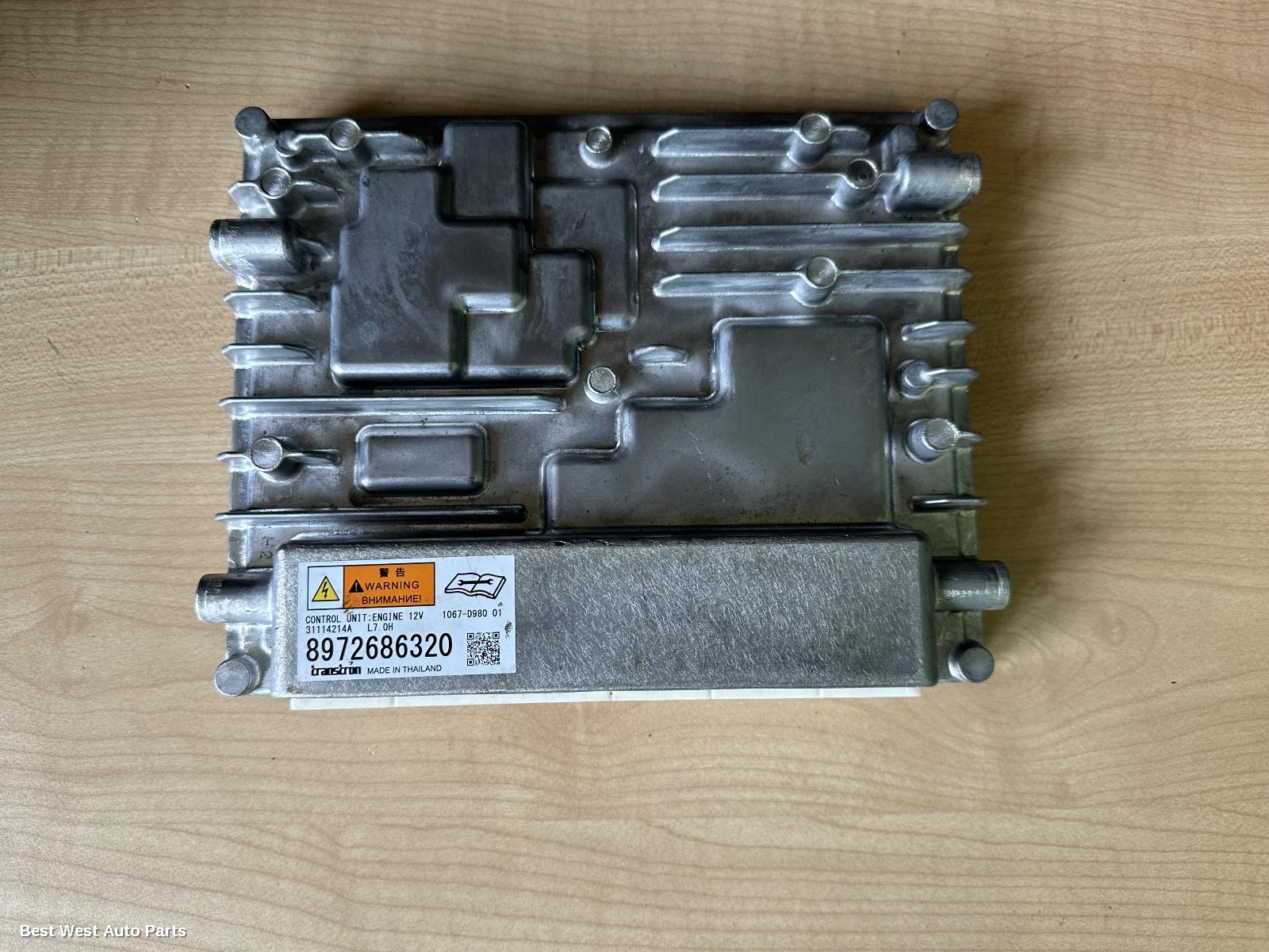 2023 MAZDA BT50 Ecu