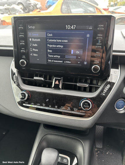2022 TOYOTA COROLLA Radio/Cd/Dvd/Sat/Tv