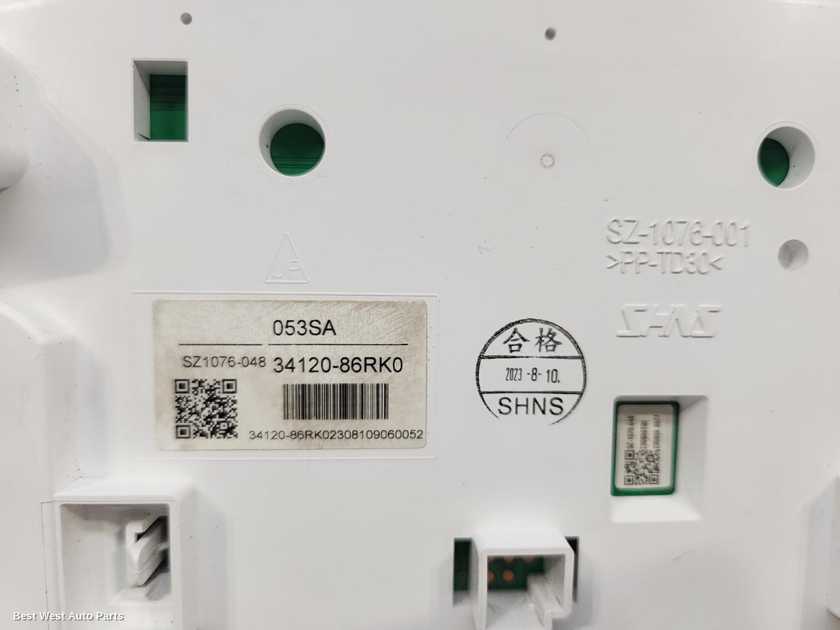 2023 SUZUKI VITARA Instrument Cluster