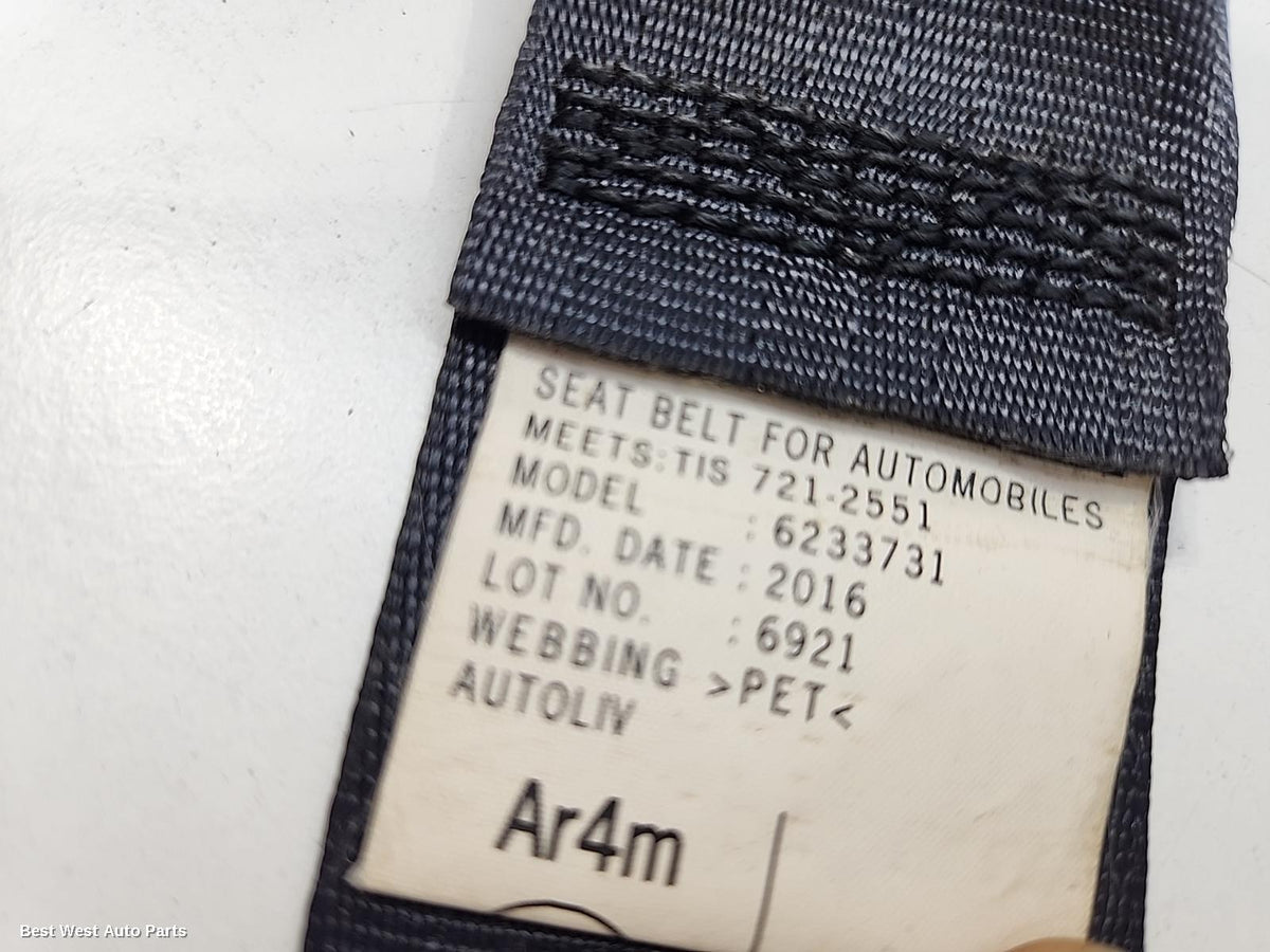 2017 HOLDEN COLORADO Seatbelt/Stalk
