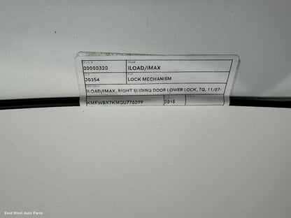 2015 HYUNDAI ILOAD/IMAX Door/Boot/Gate Lock