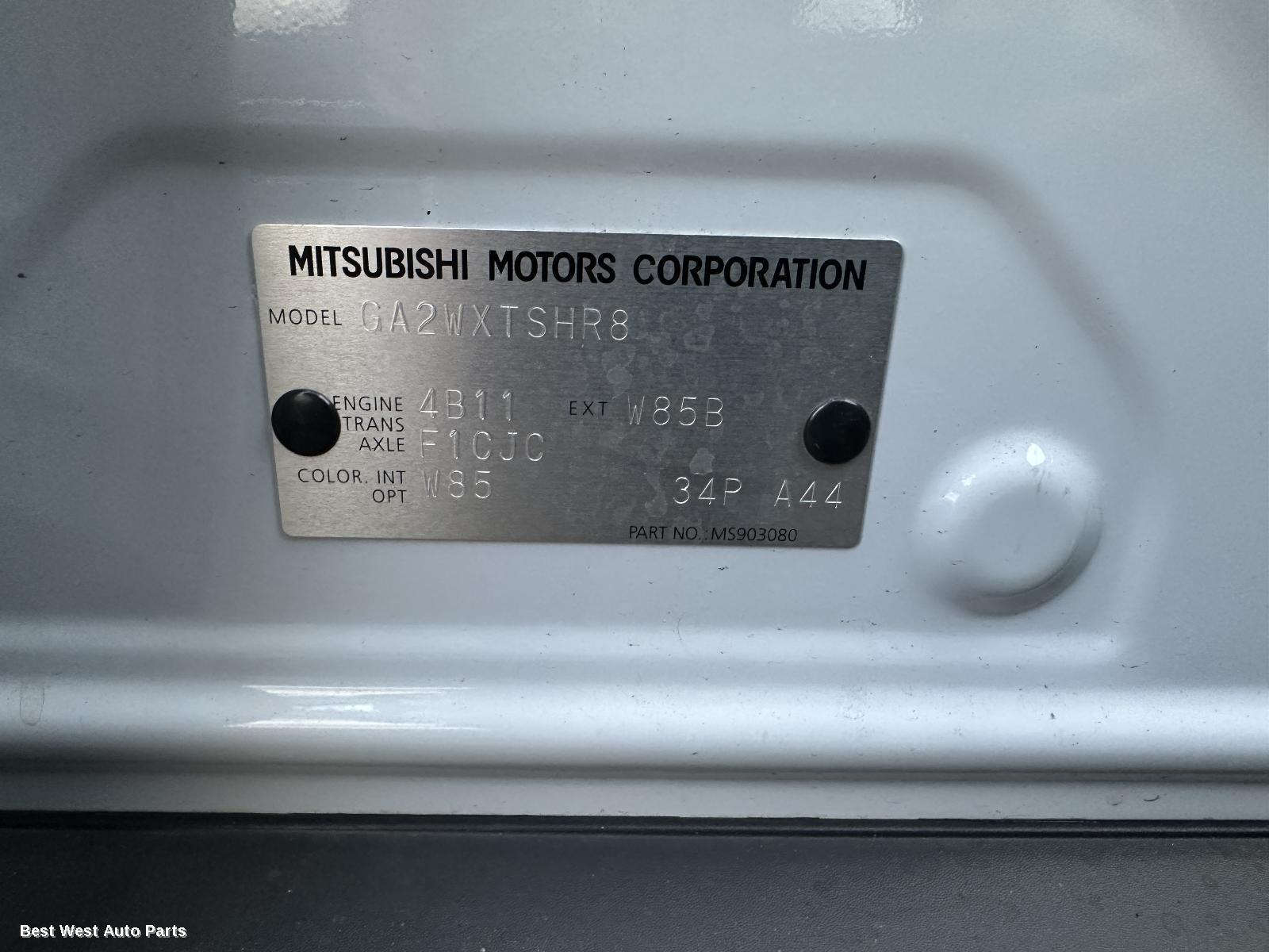 2024 MITSUBISHI ASX Left Guard