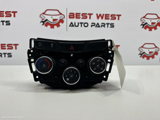 2018 HOLDEN TRAX Heater/Ac Controls