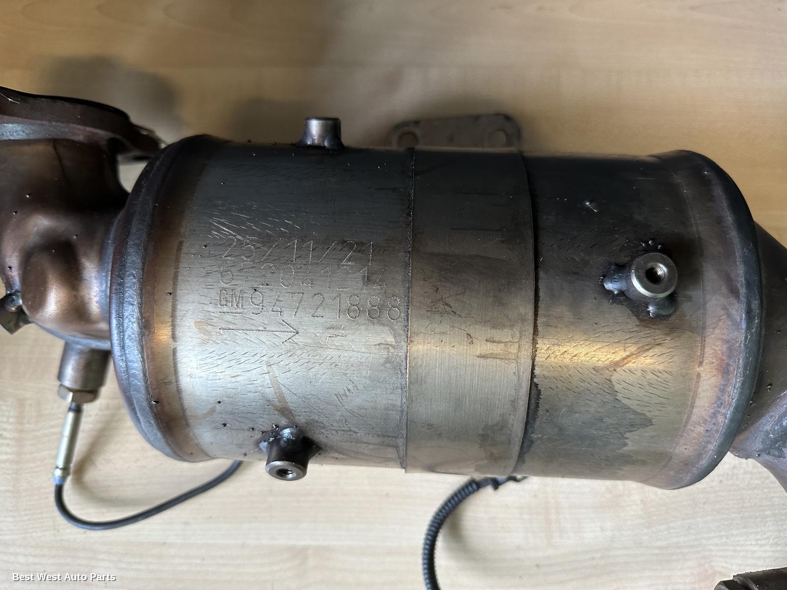 2017 HOLDEN COLORADO Catalytic Converter