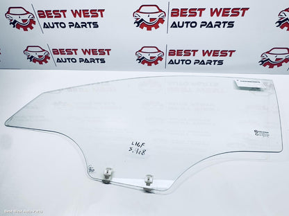 2014 HYUNDAI ACCENT Left Front Door Window