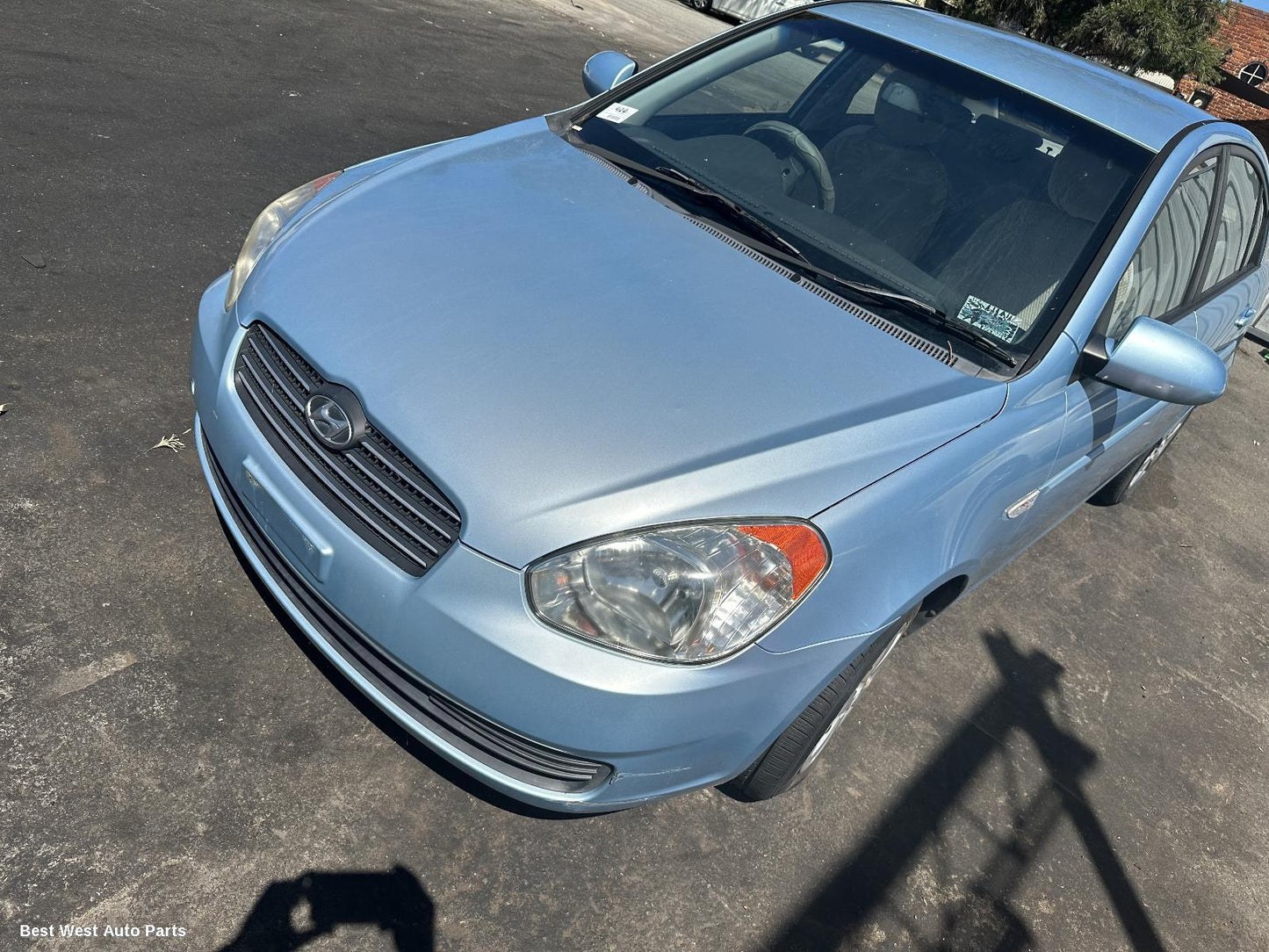 2008 HYUNDAI ACCENT Rear Bumper