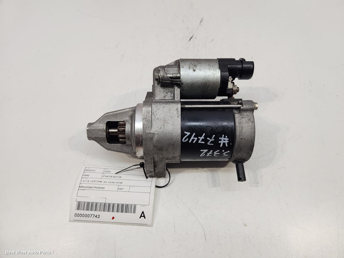 2007 HONDA JAZZ Starter