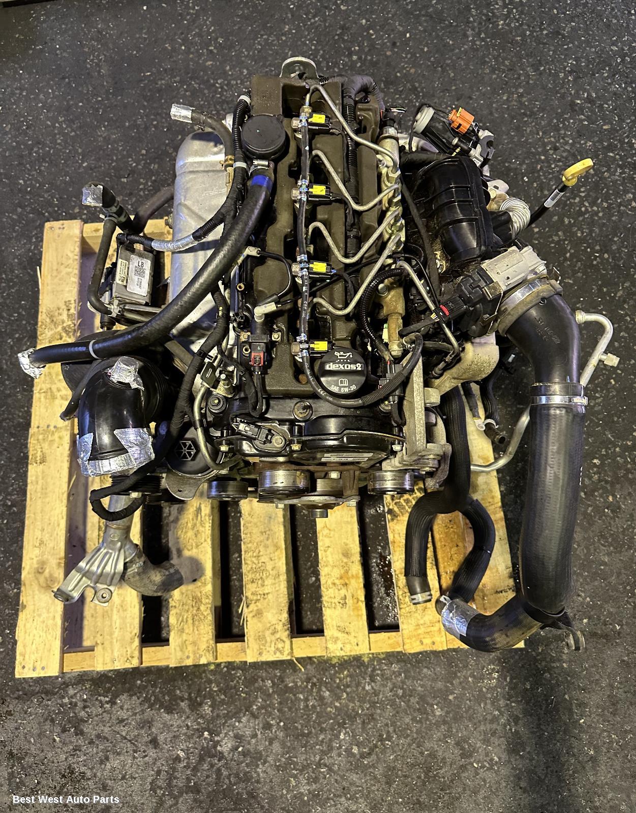 2017 HOLDEN COLORADO Engine