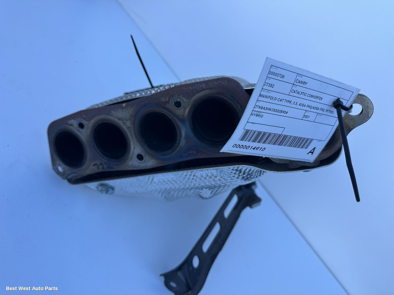 2021 TOYOTA CAMRY Catalytic Converter
