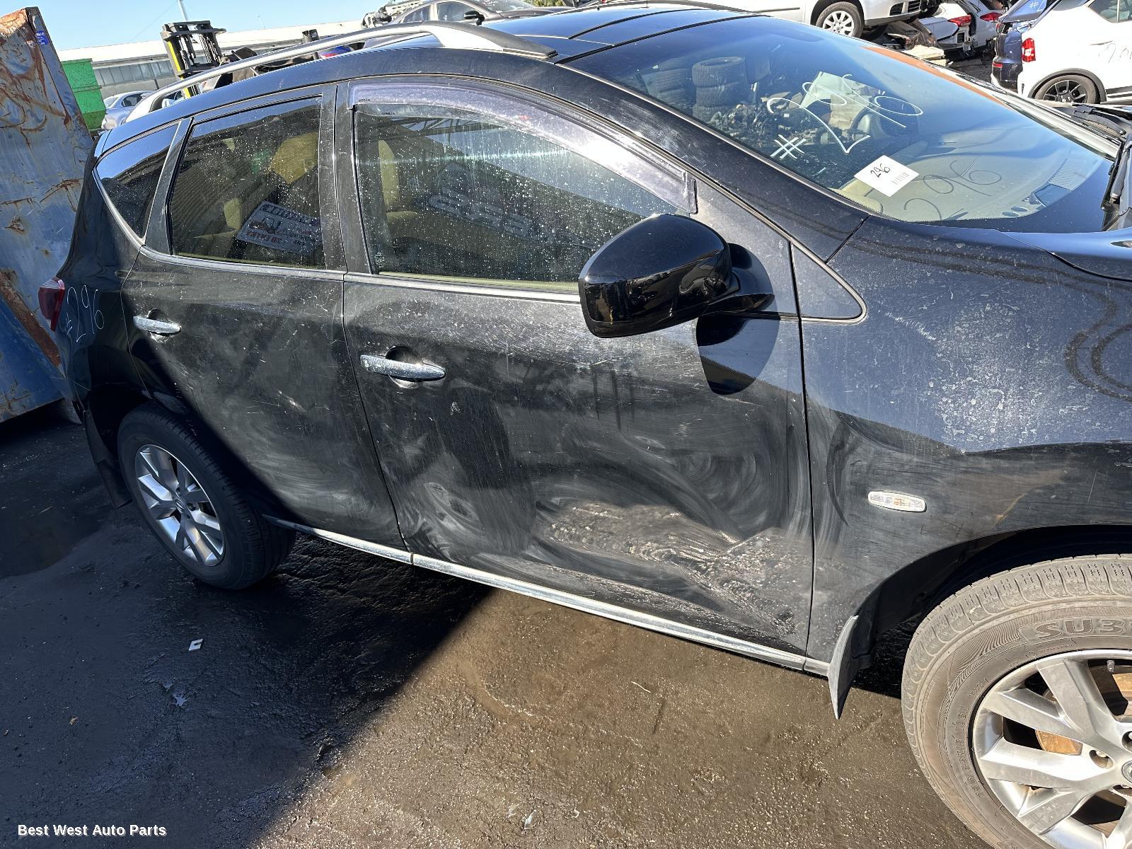 2012 NISSAN MURANO Right Rear Door Window