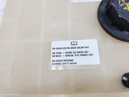 2014 FORD TERRITORY Overflow Bottle