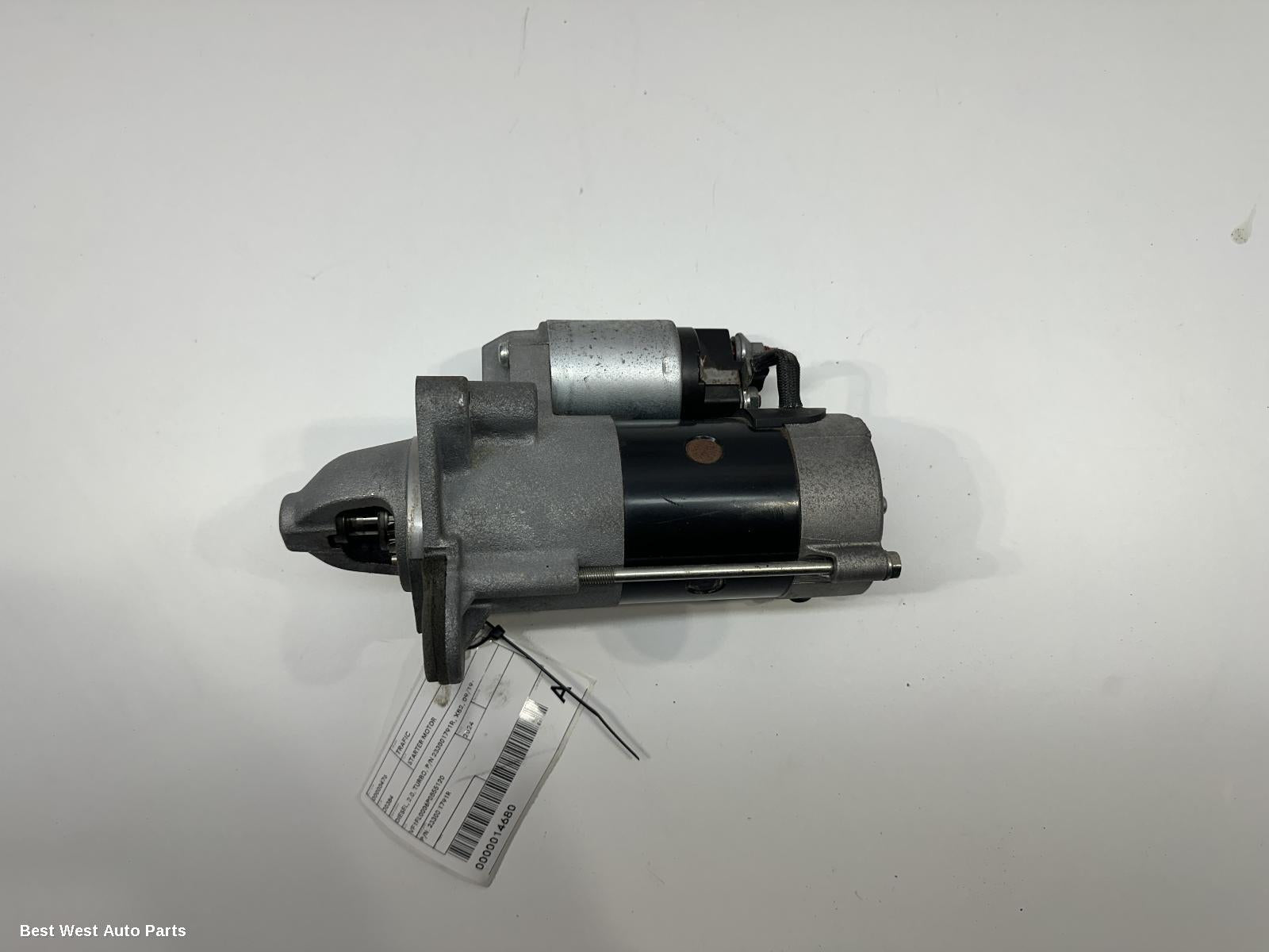 2024 RENAULT TRAFIC Starter