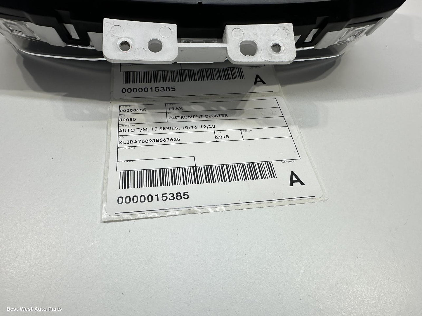 2018 HOLDEN TRAX Instrument Cluster