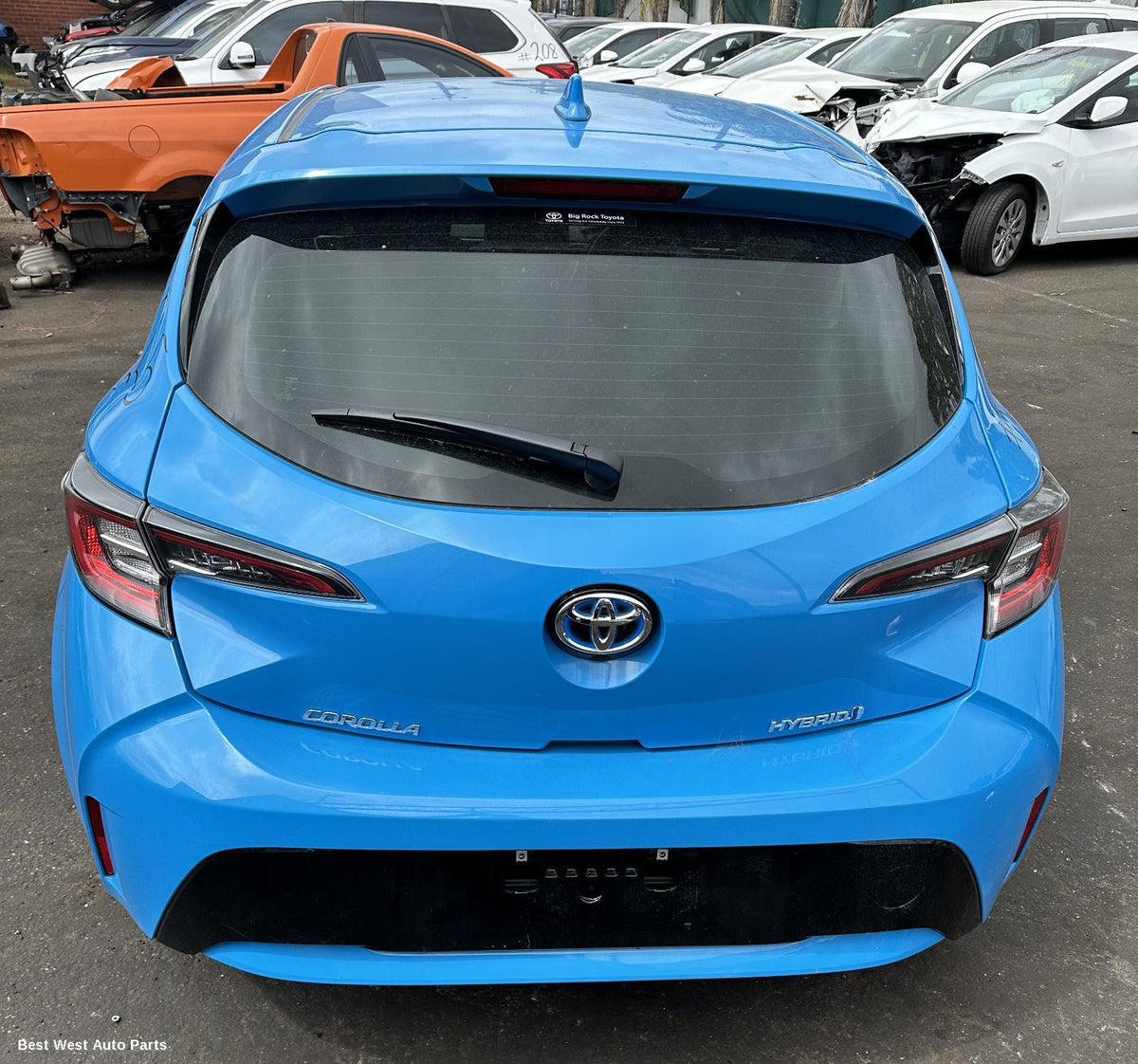 2022 TOYOTA COROLLA Bootlid/Tailgate