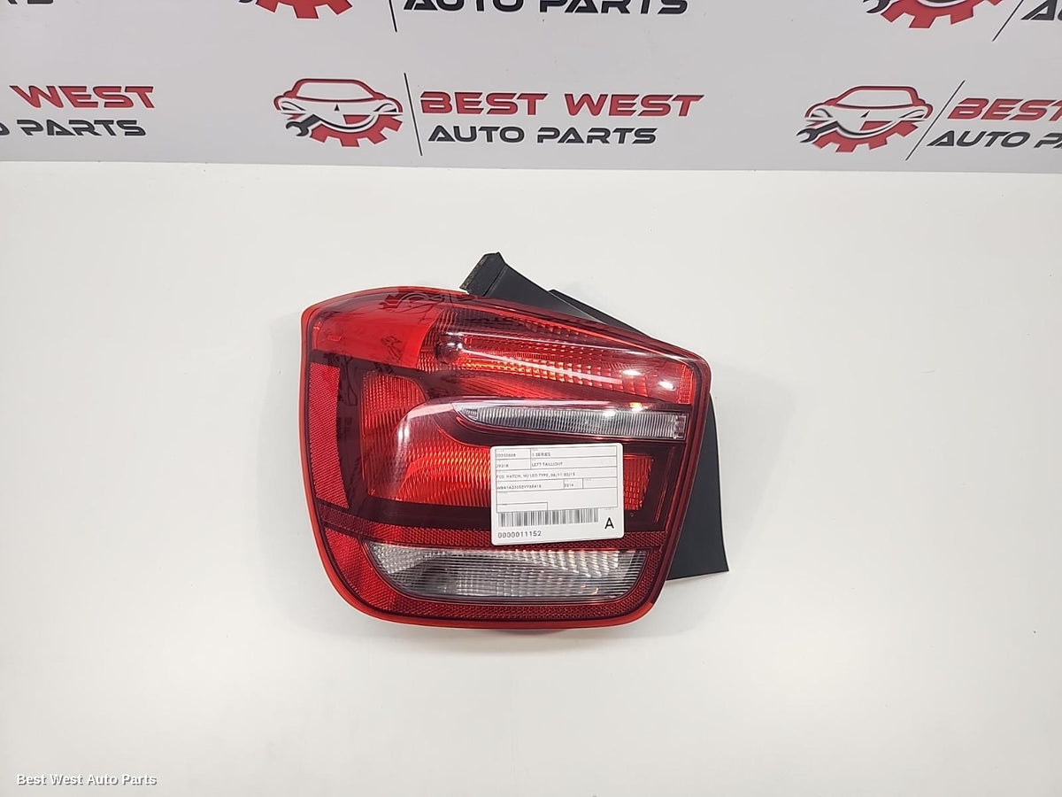 2014 BMW 1 SERIES Left Taillight