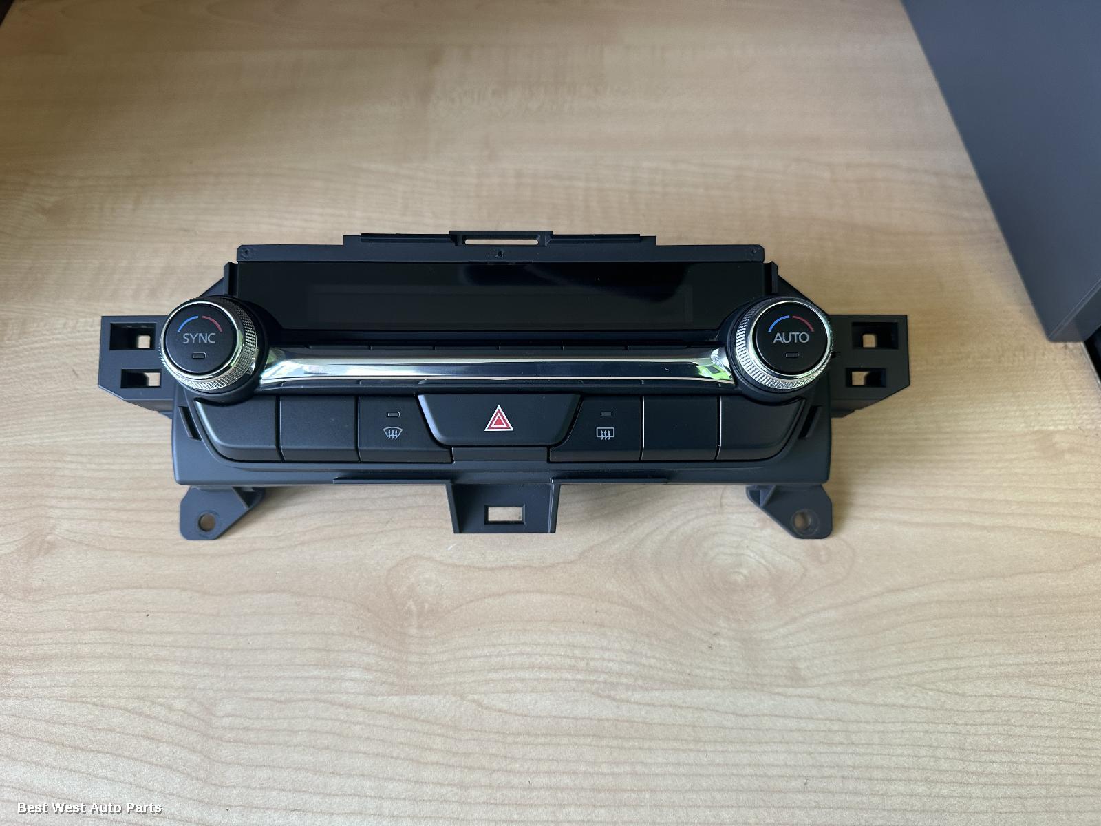 2020 MAZDA 3 Heater/Ac Controls