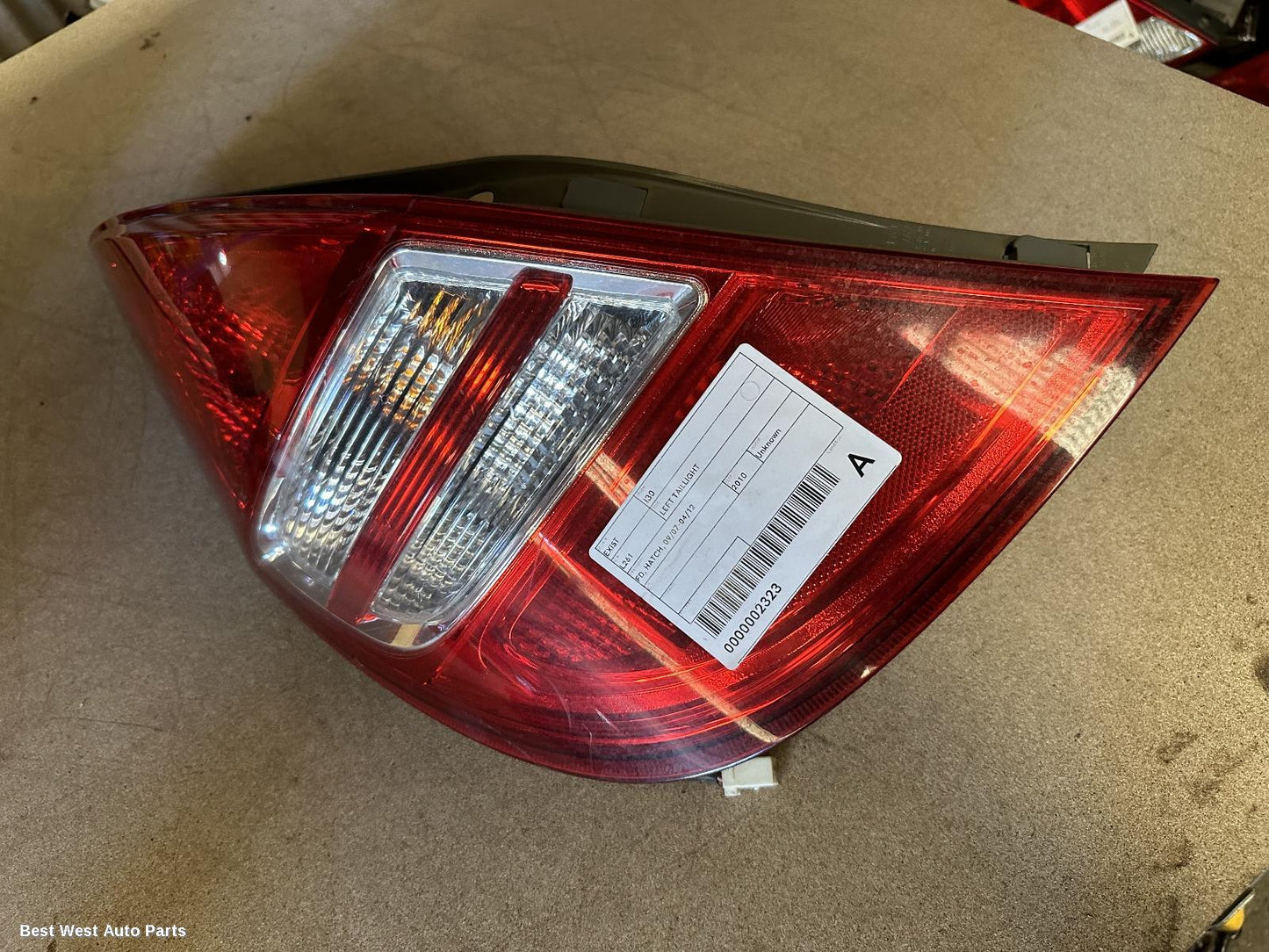 2010 HYUNDAI I30 Left Taillight