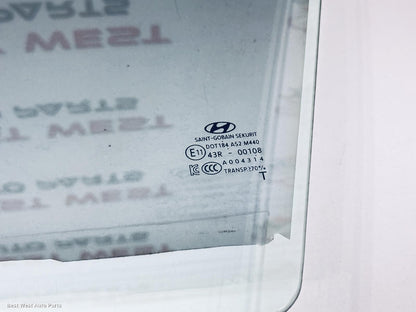 2015 HYUNDAI TUCSON Left Front Door Window