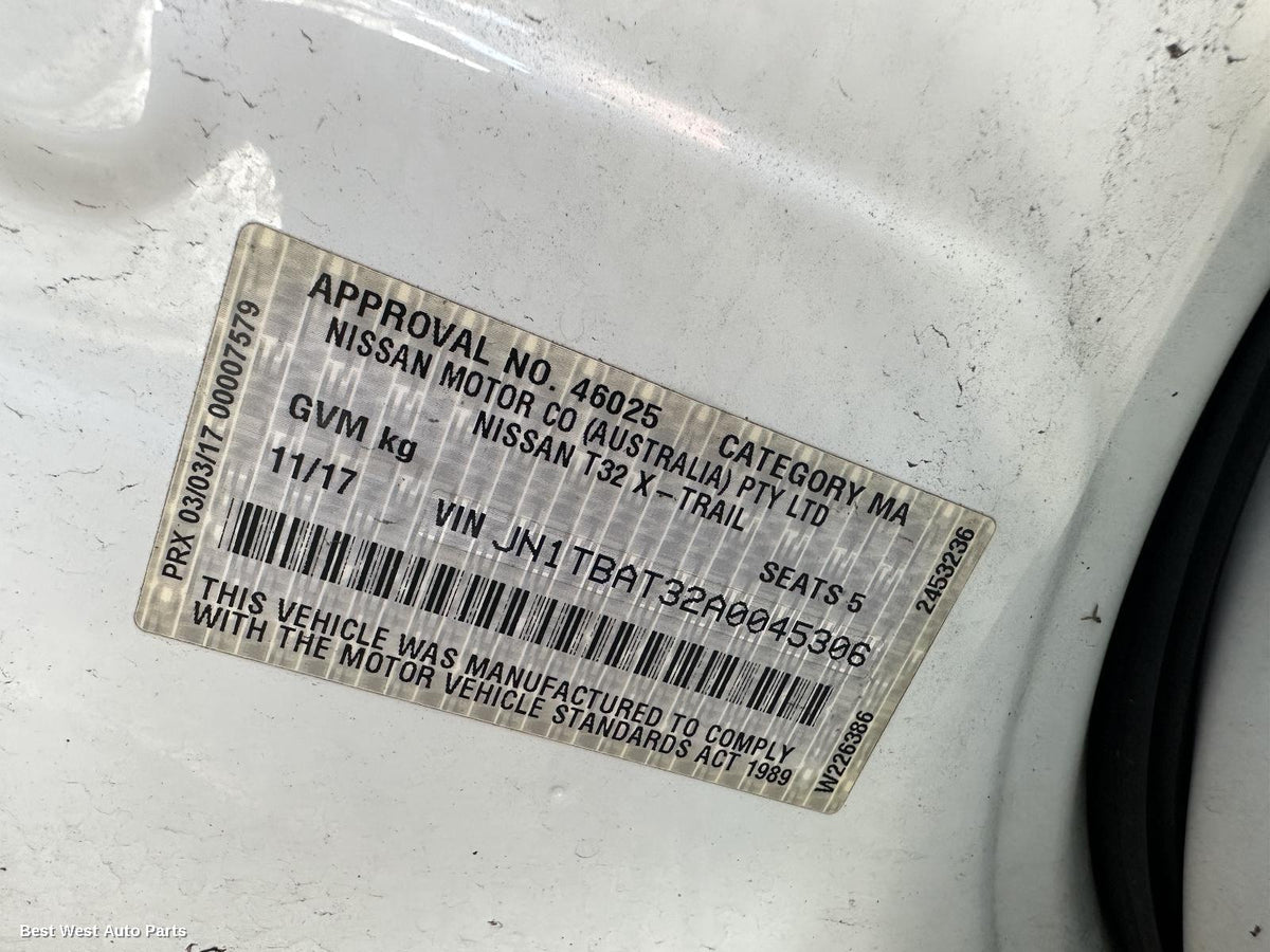 2018 NISSAN XTRAIL Side Step/Skirt