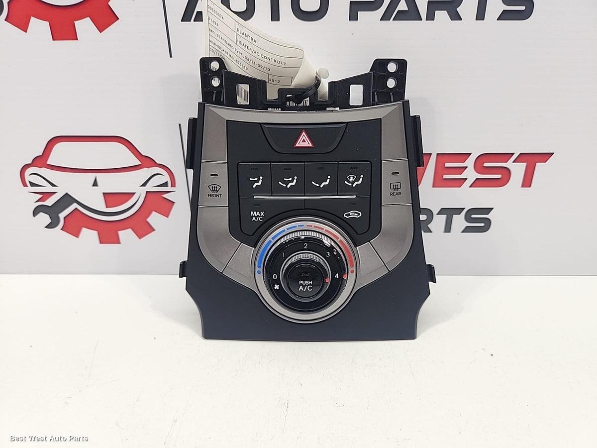2012 HYUNDAI ELANTRA Heater/Ac Controls