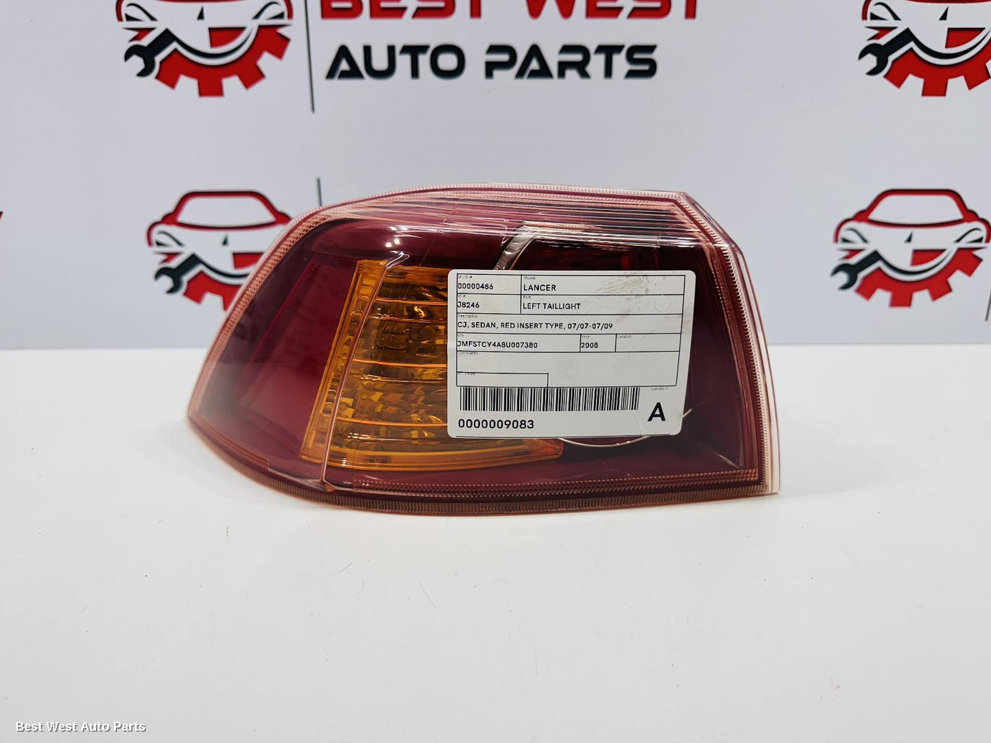 2008 MITSUBISHI LANCER Left Taillight