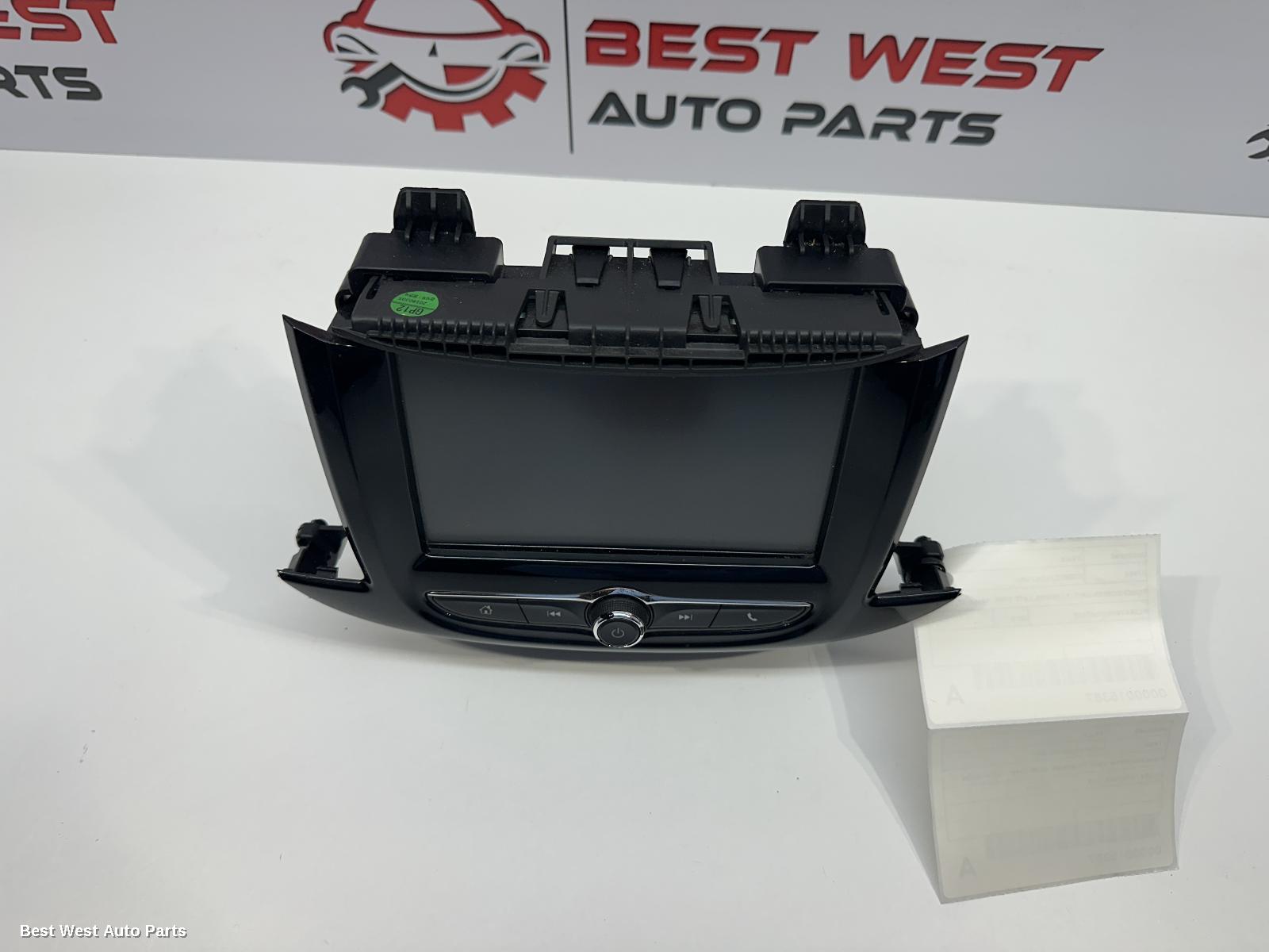 2018 HOLDEN TRAX Radio/Cd/Dvd/Sat/Tv