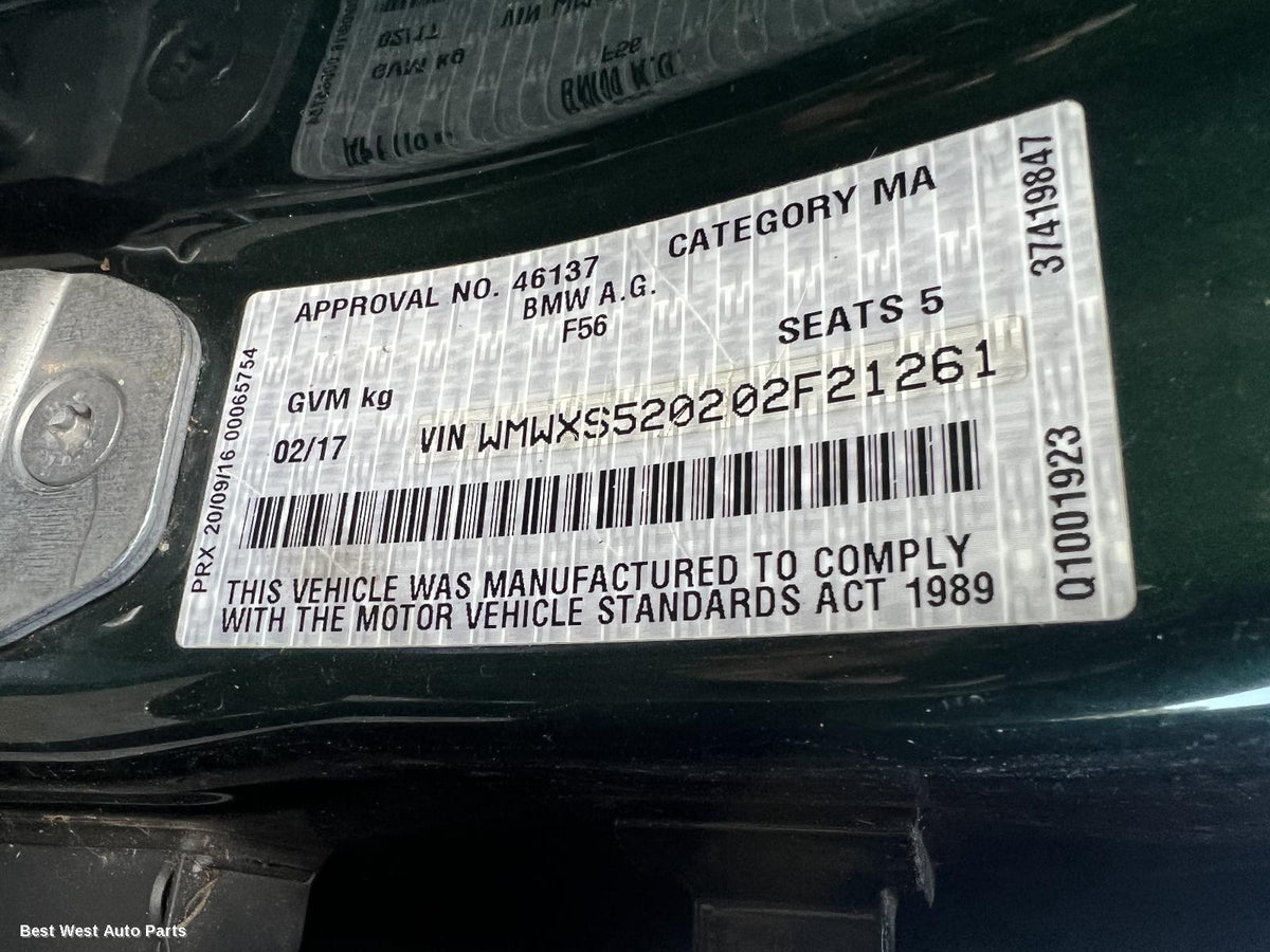 2017 MINI COOPER Right Front Lower Control Arm