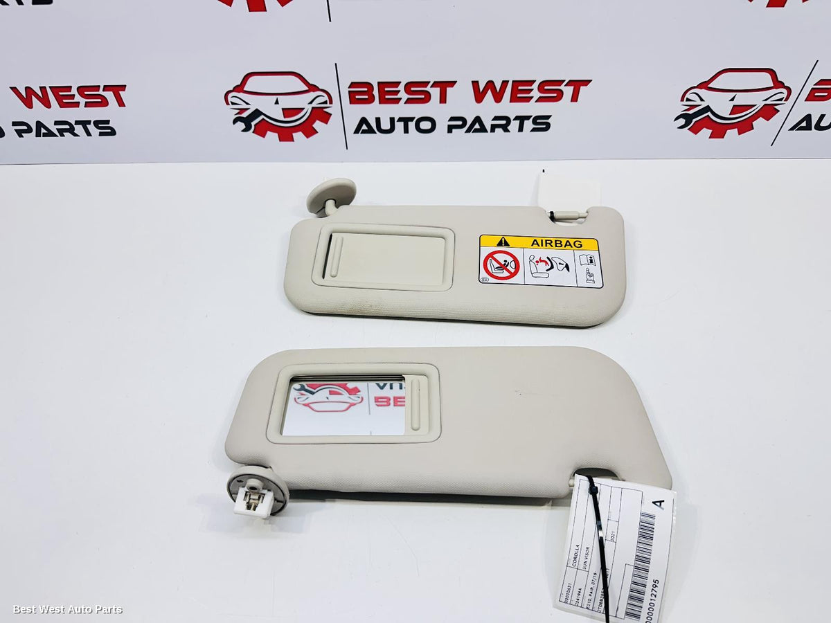 2021 TOYOTA COROLLA Sunvisor