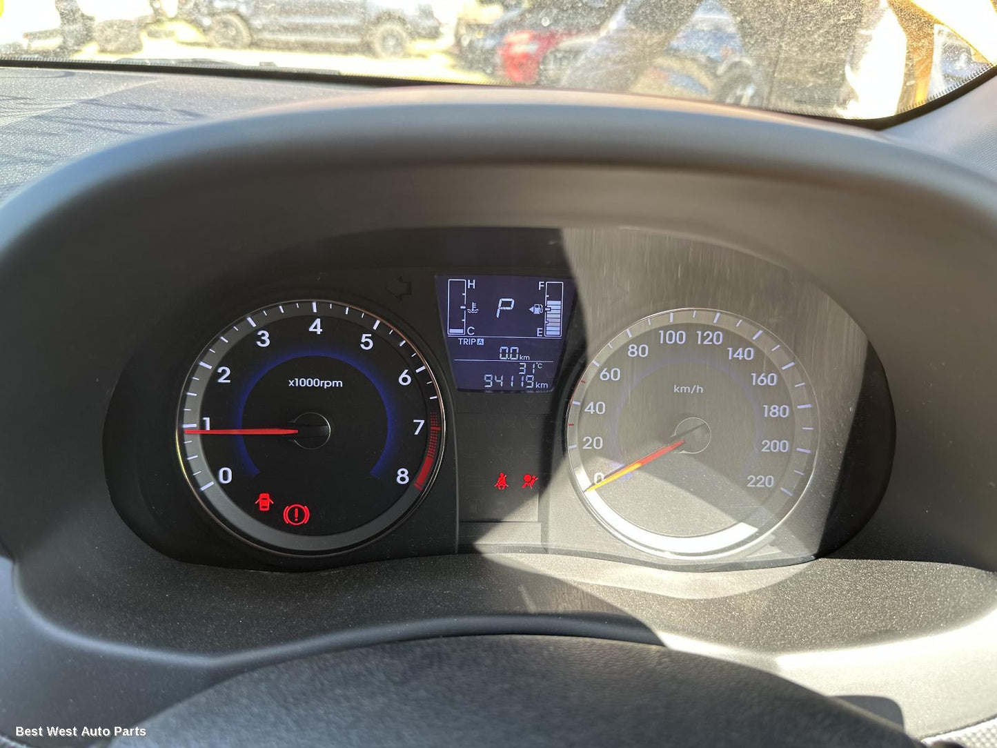2016 HYUNDAI ACCENT Instrument Cluster