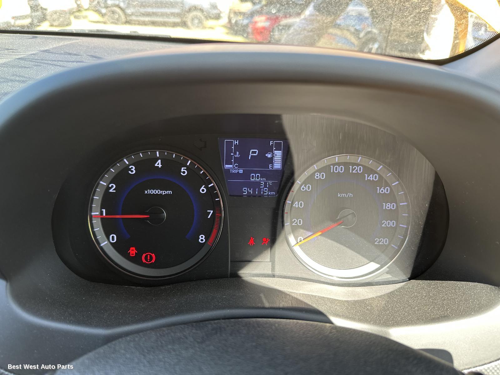 2016 HYUNDAI ACCENT Instrument Cluster
