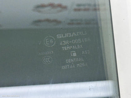 2023 SUBARU OUTBACK Left Rear Door Window