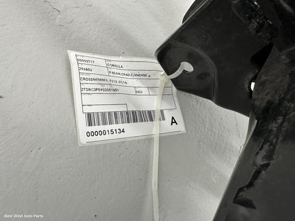 2022 TOYOTA COROLLA R Beam/Cradle/Xmembr