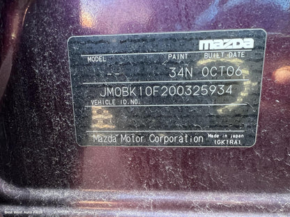 2007 MAZDA 3 Left Guard
