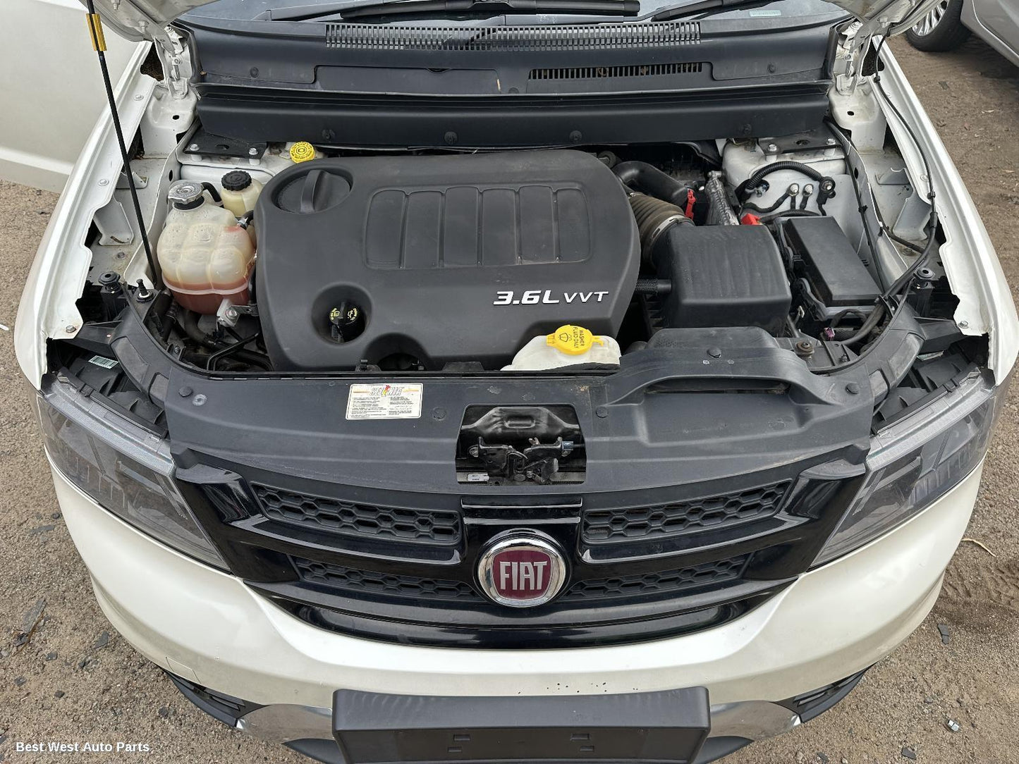 2015 FIAT FREEMONT Overflow Bottle