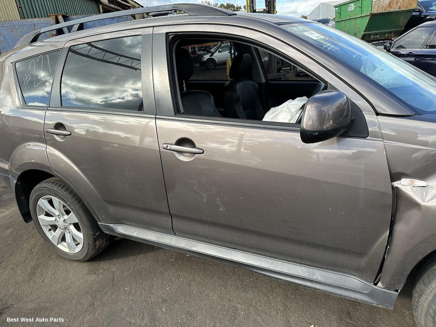 2012 MITSUBISHI OUTLANDER RIGHT_REAR_DOOR_SLIDING