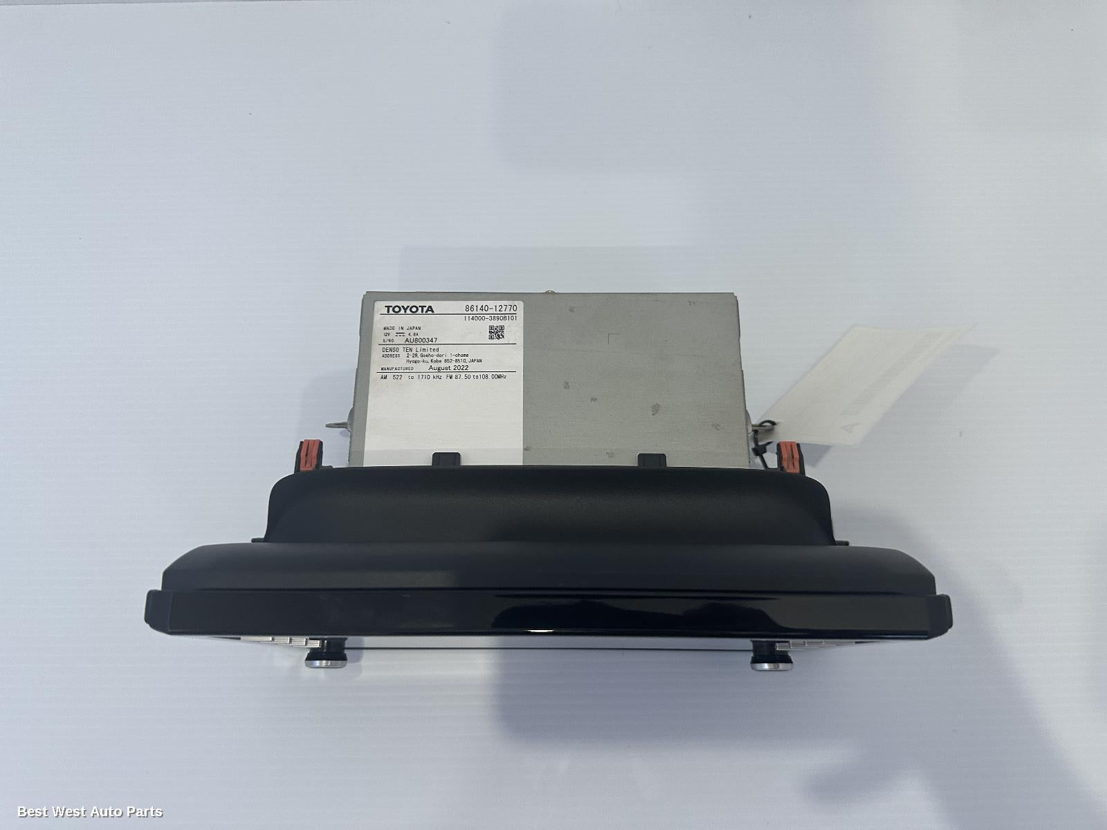 2022 TOYOTA COROLLA Radio/Cd/Dvd/Sat/Tv