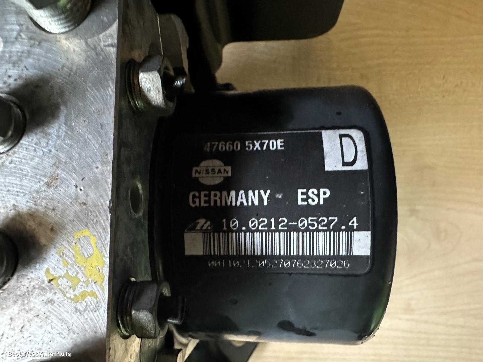 2012 NISSAN NAVARA Abs Pump/Modulator