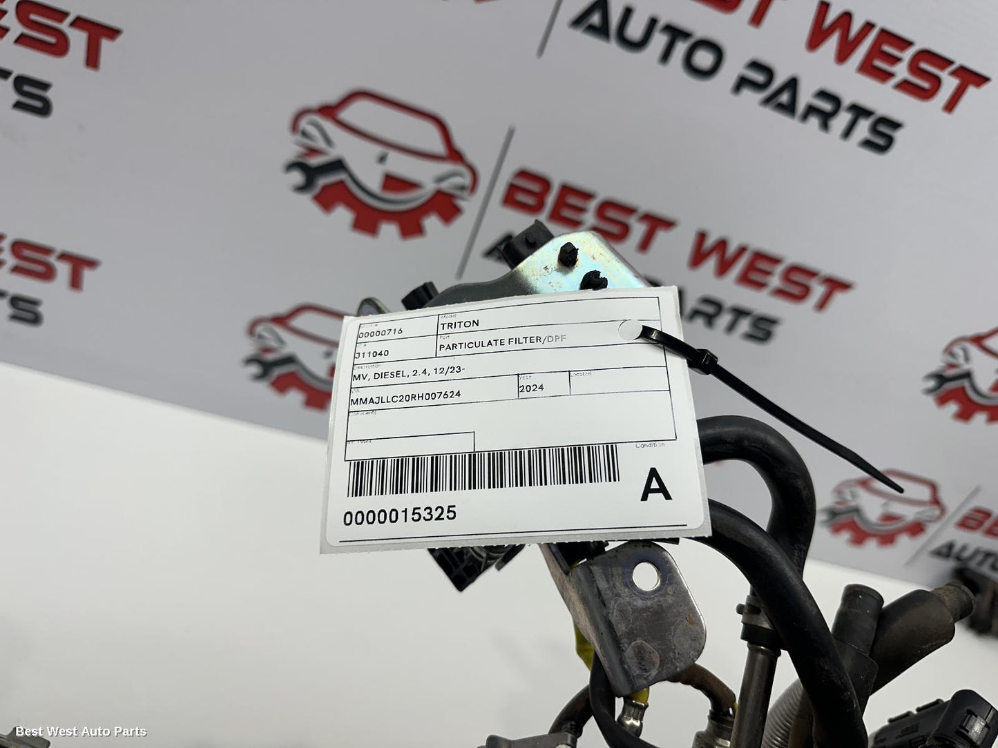 2024 MITSUBISHI TRITON Particulate Filter/Dpf