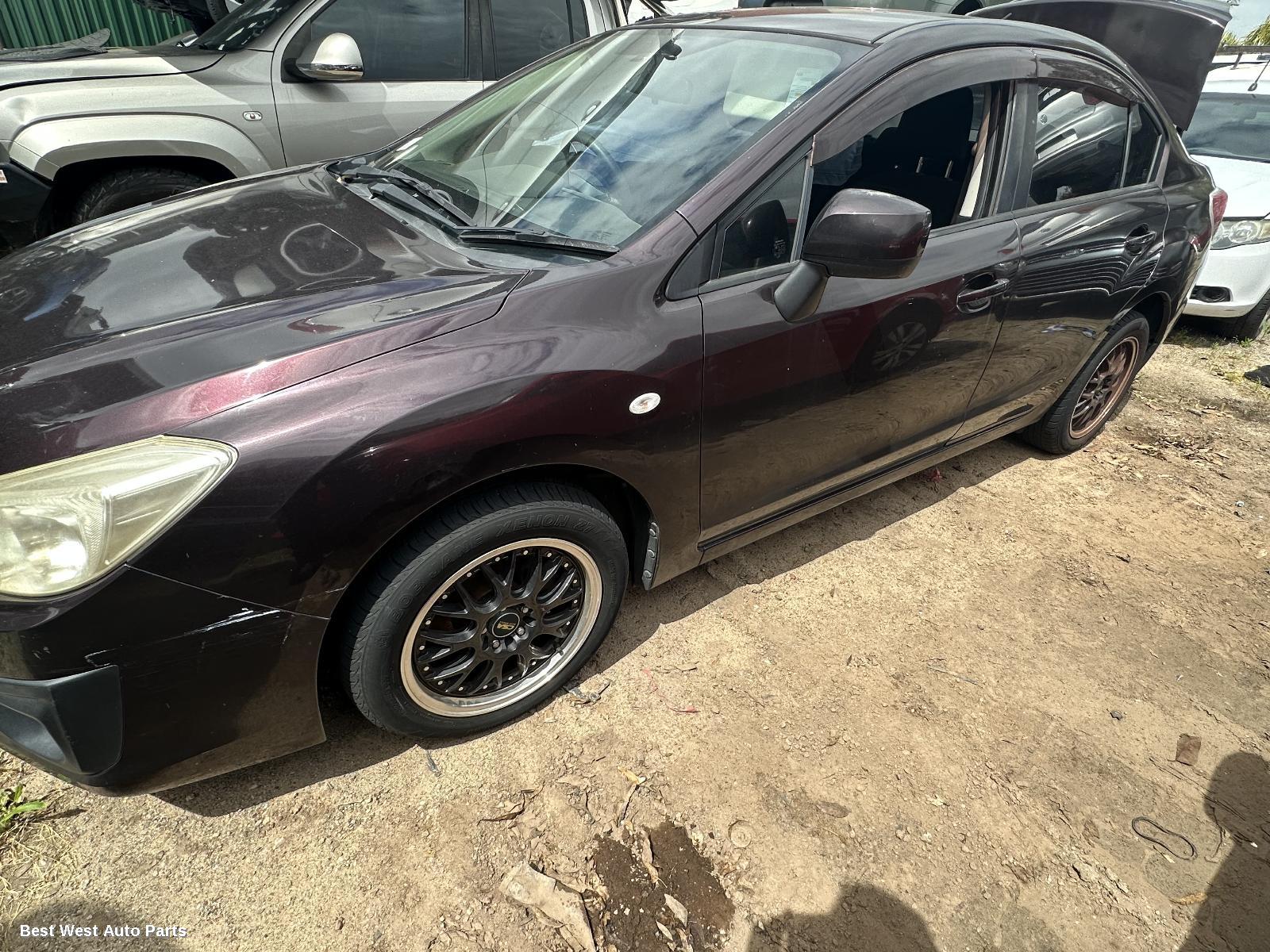 2012 SUBARU IMPREZA Bonnet